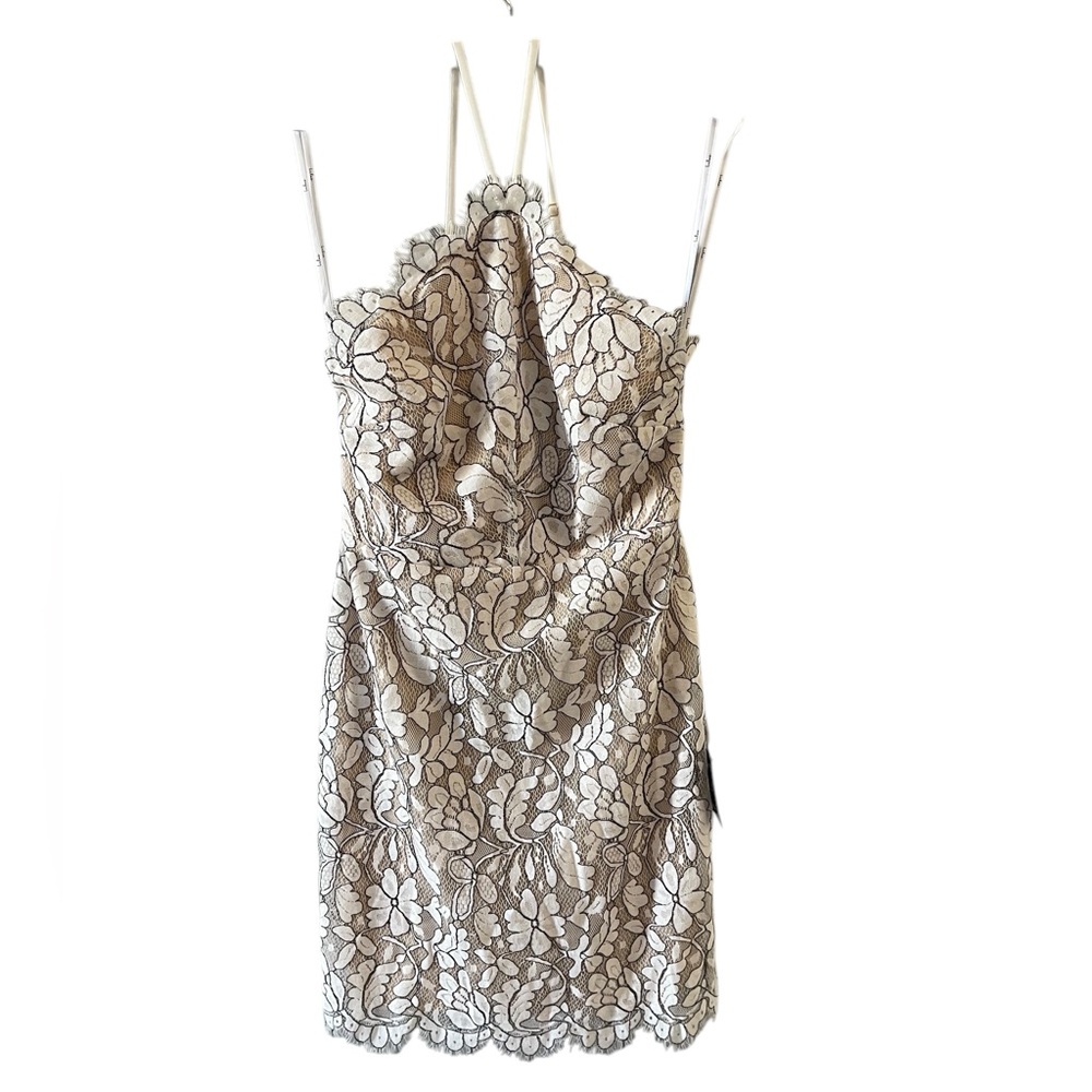Lulus White Lace Mini Dress small NWT